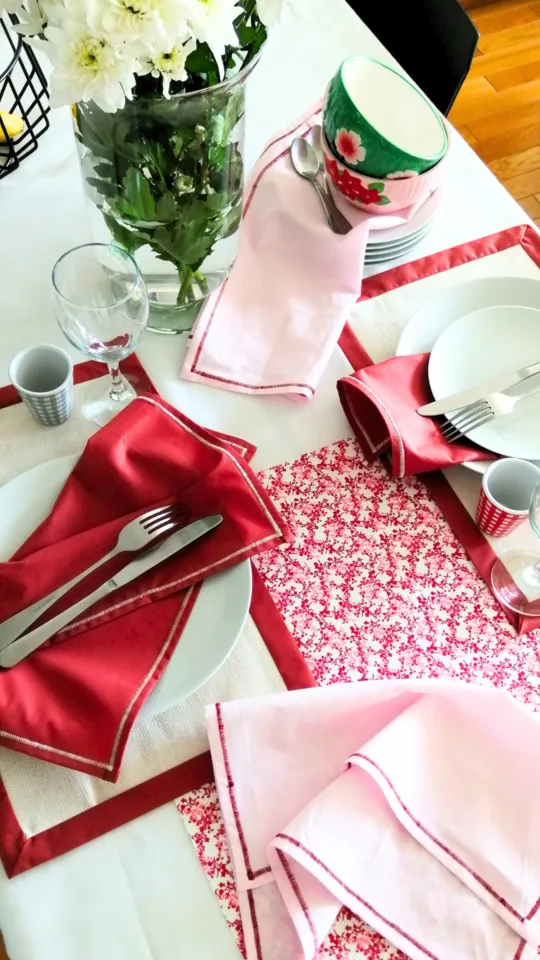 Tuto Couture : les Sets & Serviettes de Table