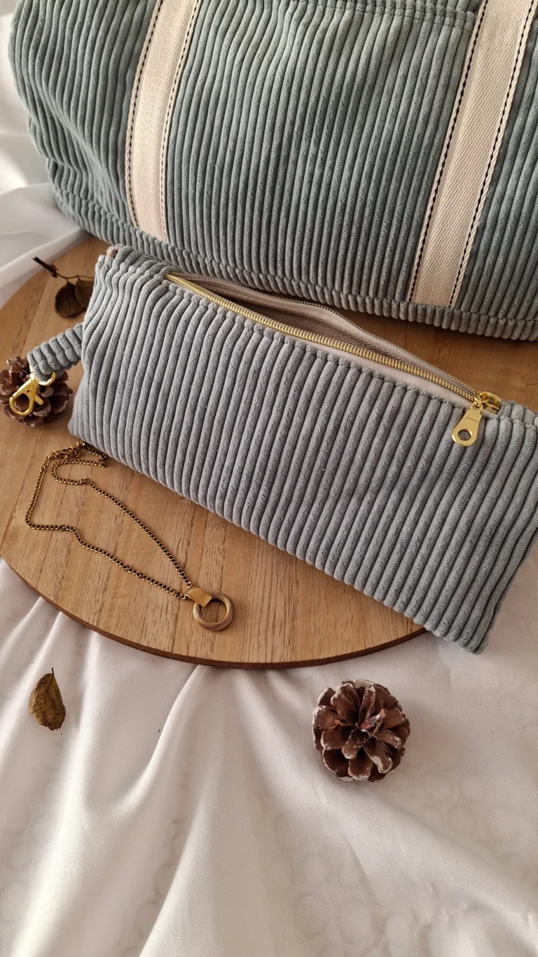 Tuto Couture : la Pochette en Velours