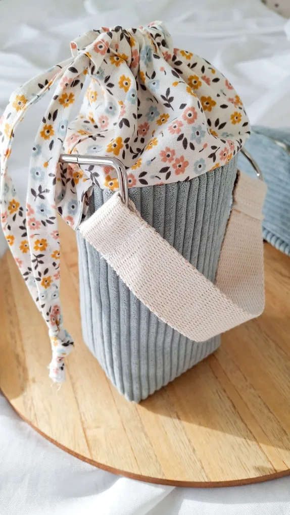 Tuto Couture : le Sac Porte-Gourde d’Eau